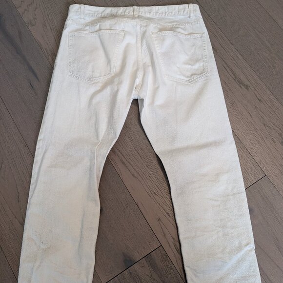 John Elliot white denim jeans 34 x 32 - Picture 12 of 15